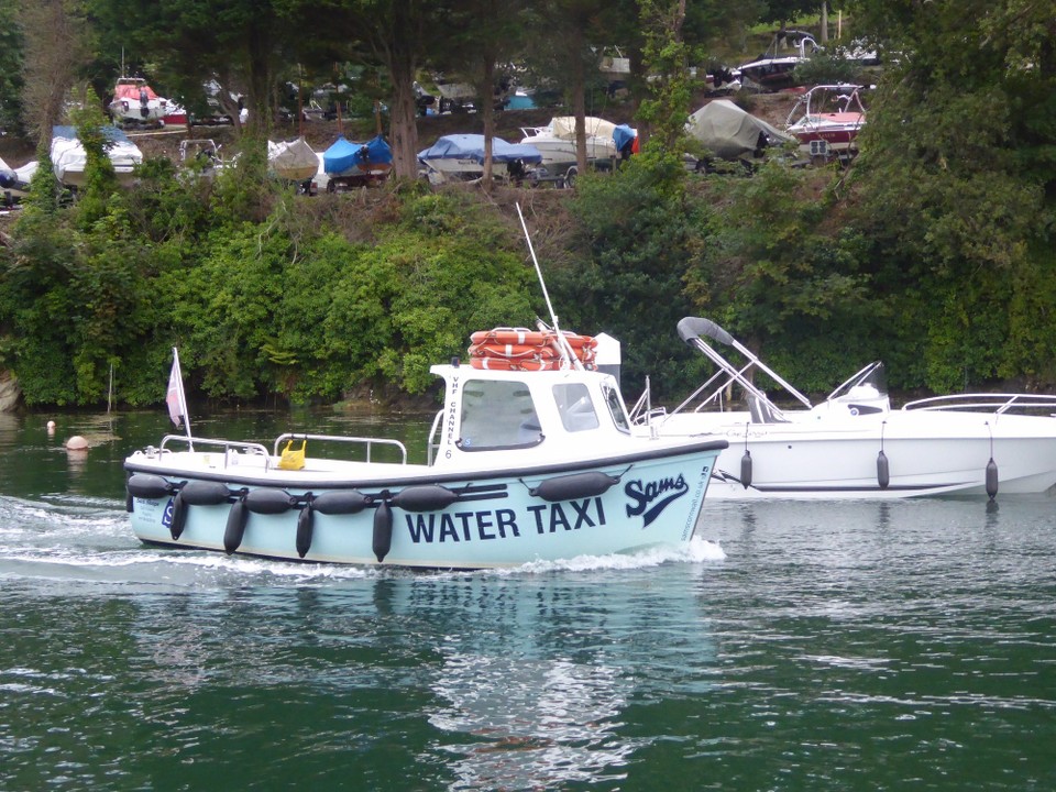 United Kingdom - Fowey - And a water taxi back to Avalon.  What a great service running from early til late.