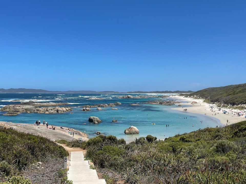 Australien - William Bay - Anschließend sind wir an den Greens Pool.