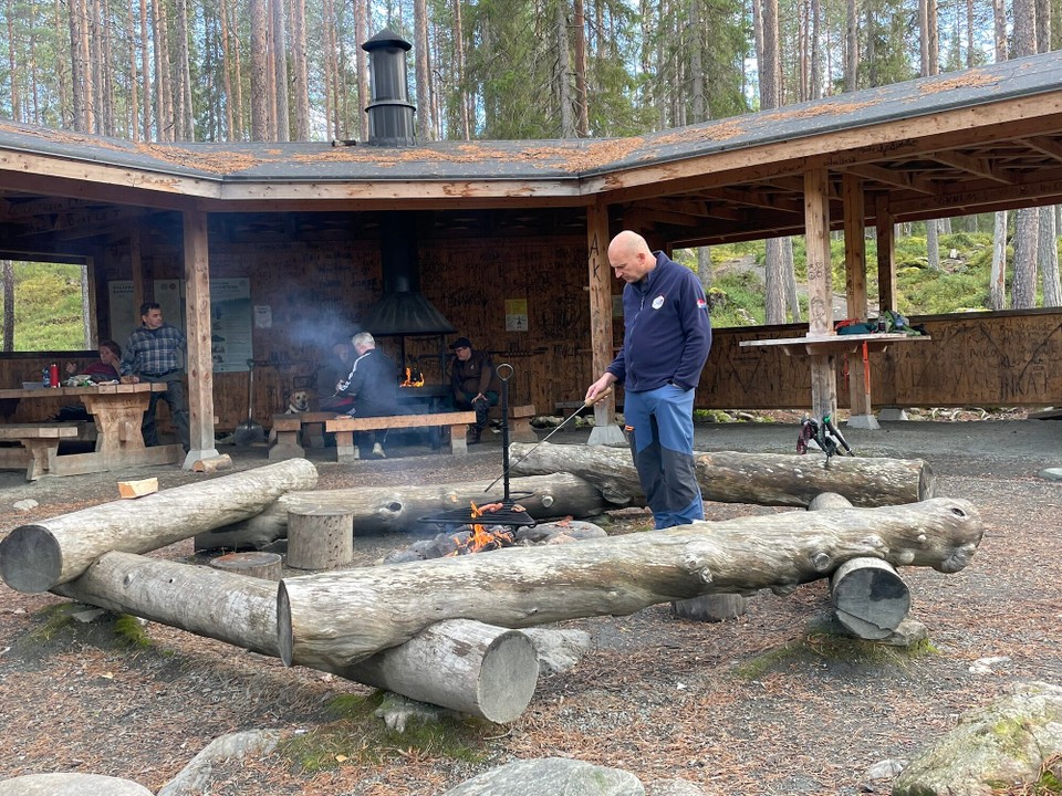 Finnland - Rukatunturi - Kleine Pause 