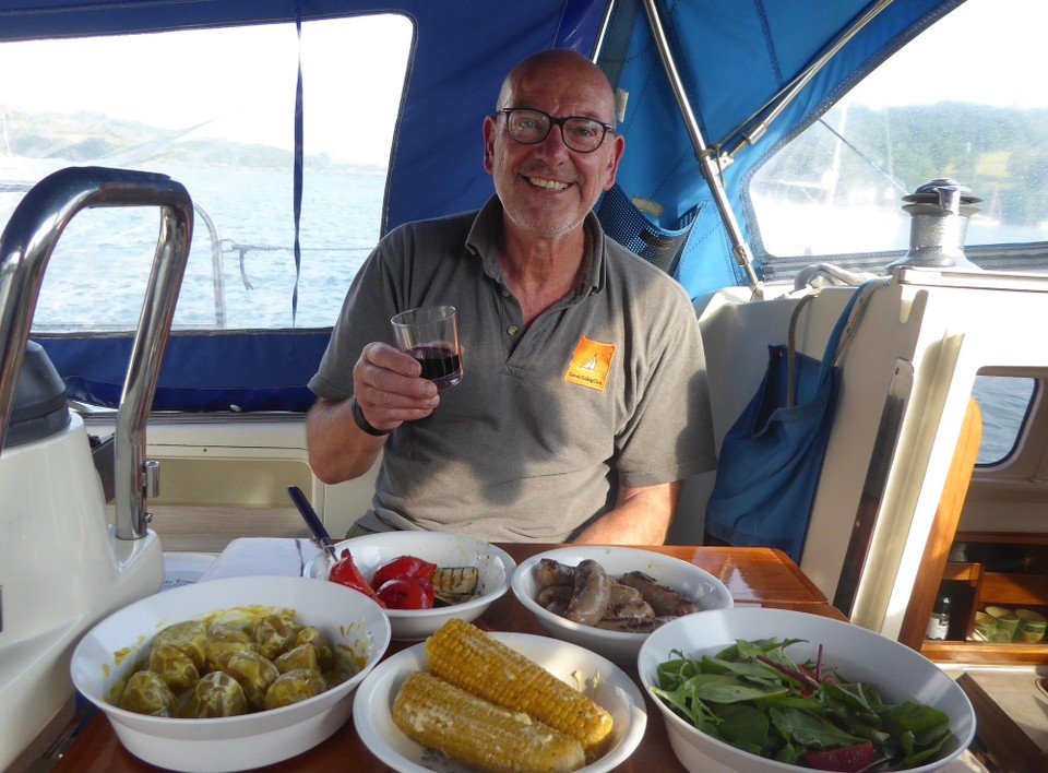 Ireland - Glandore - ….and a delicious meal.