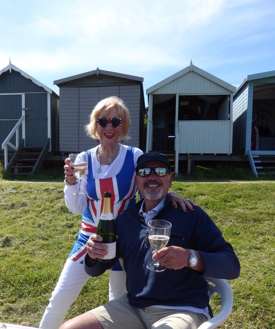 United Kingdom - Frinton-On-Sea - More celebrations at the hut.