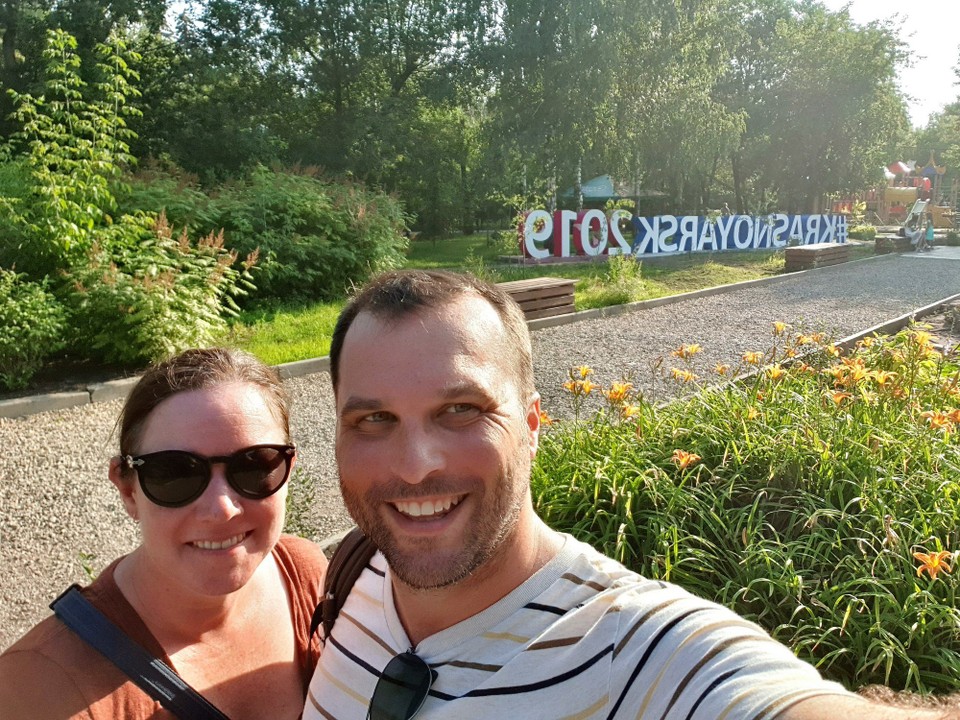 Russia - Tomsk - We have found a couple of these "I love..." signs