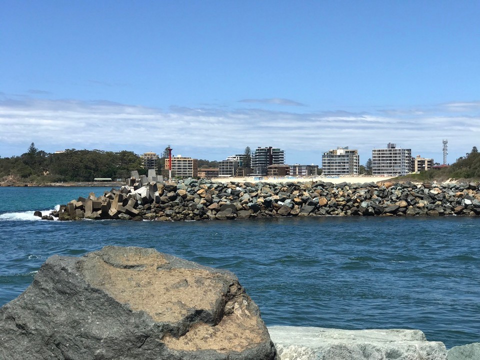  - Australia, Tuncurry, 21–43 Beach Street - View to Forster.. the davo's ole stomping ground!