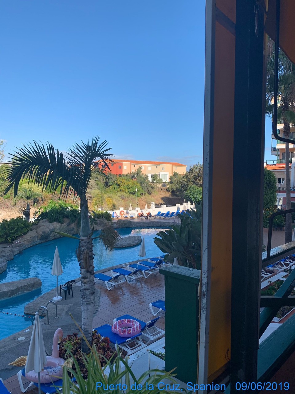 Spanien - San Cristóbal de La Laguna - Aussicht von Restaurant 