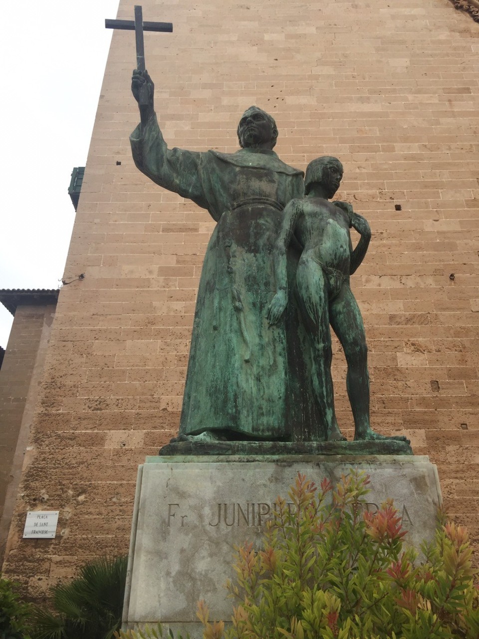  - Spain, Palma de Mallorca - Sant Francesc Church. Fr Junipero