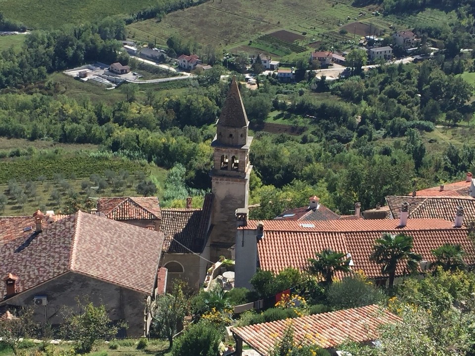 Kroatien - Motovun - Ausblick auf Motovun