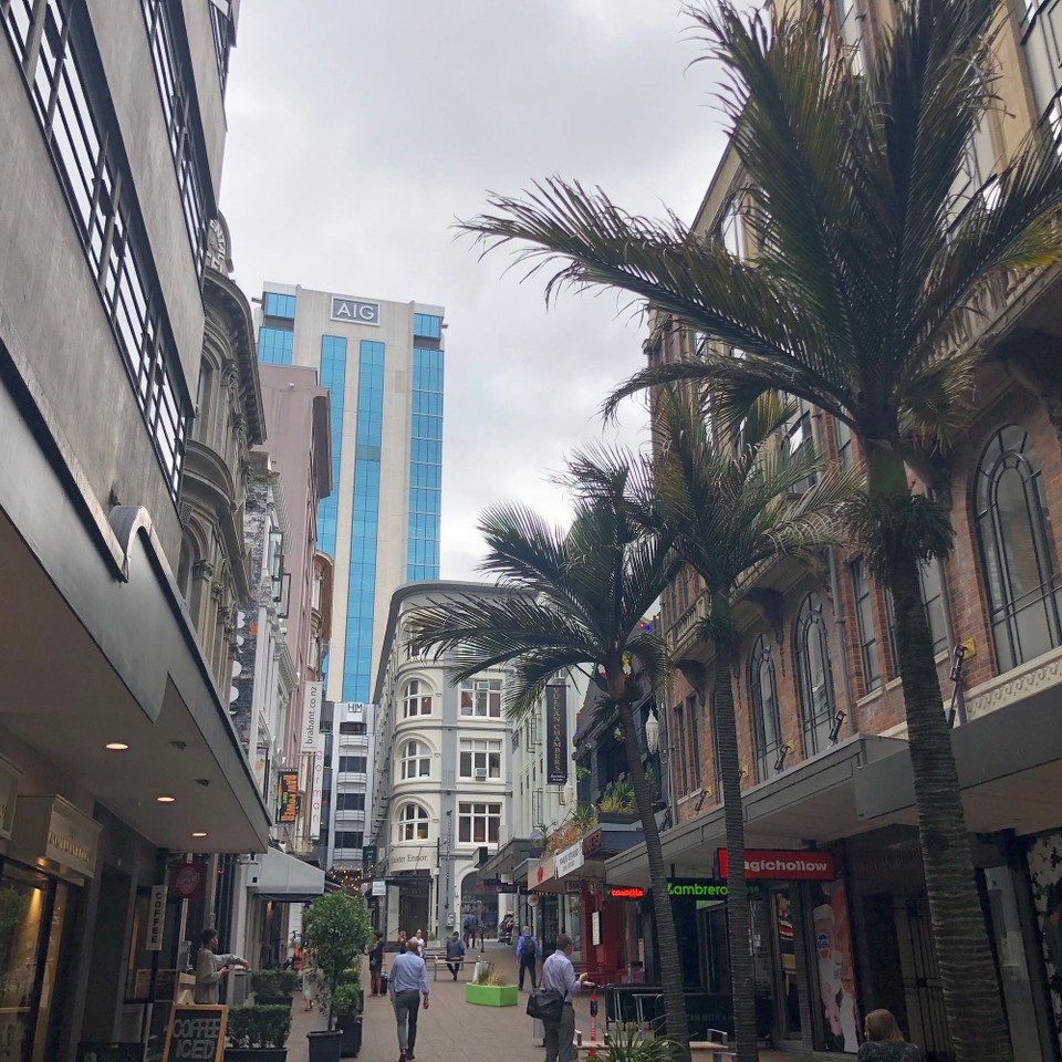 Neuseeland - Auckland - Blick von der Queen Street in Richtung Lorne Street