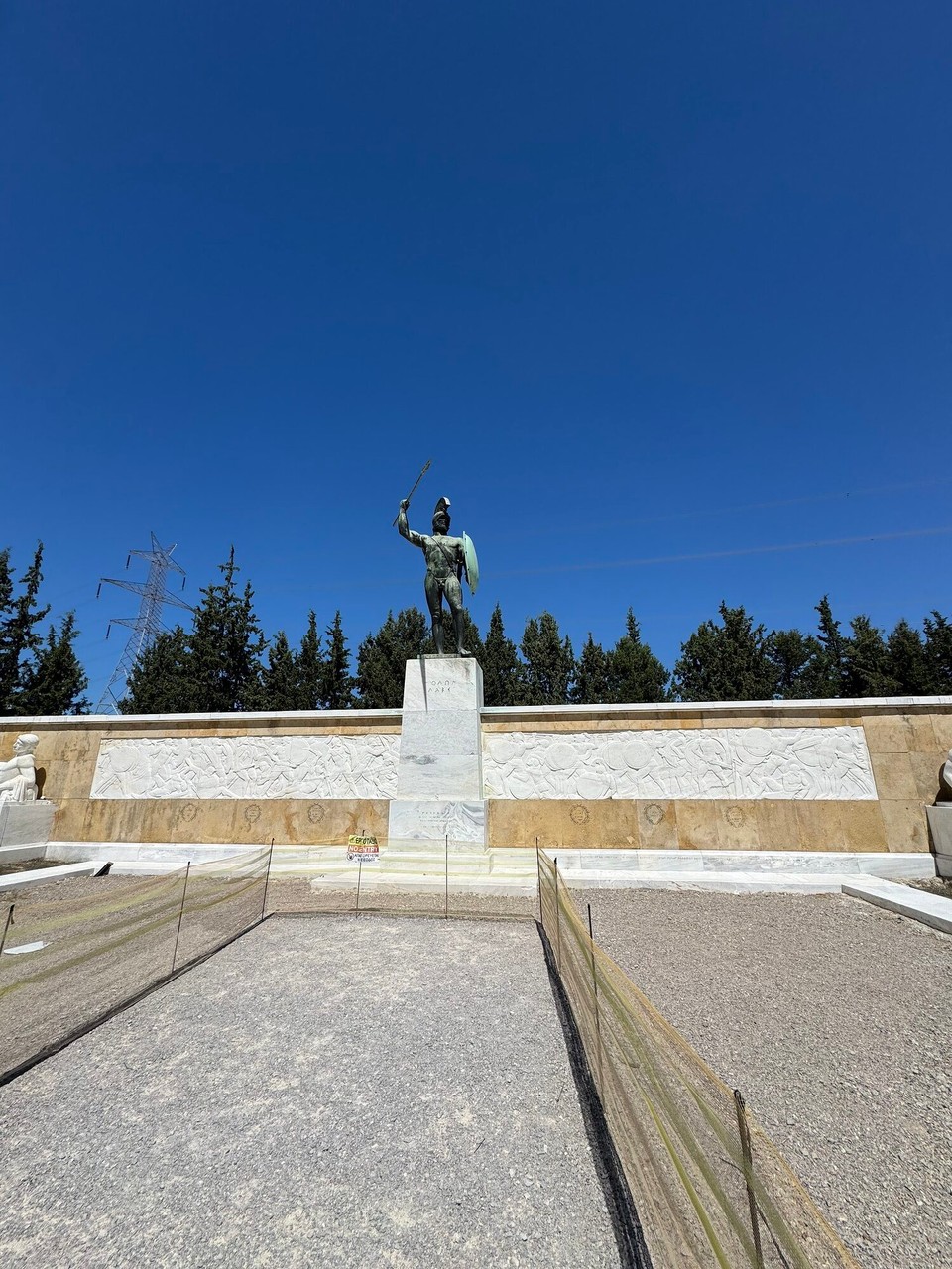 Greece - Athens - King leonidas monument 