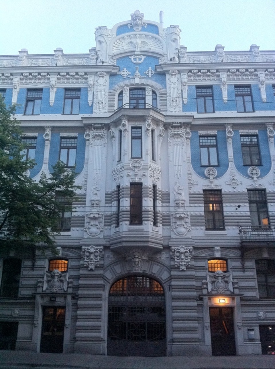 Latvia - Riga - Jugendstil in Riga III