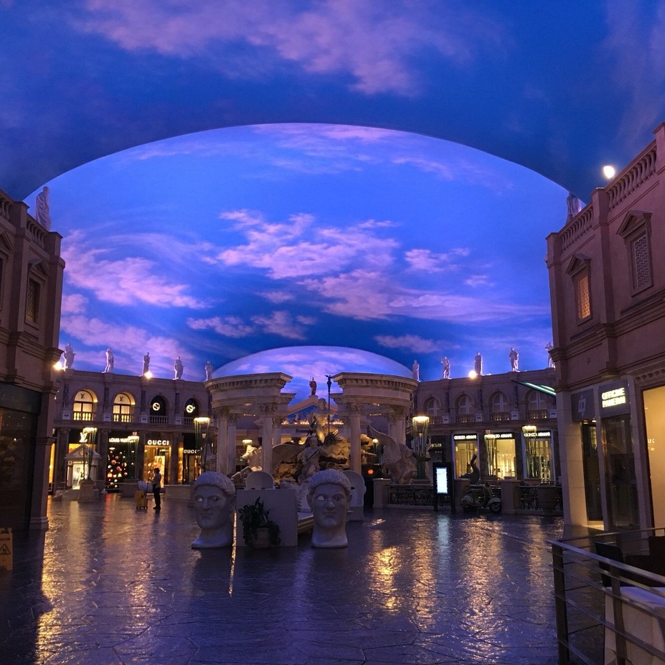 Verenigde Staten - Las Vegas - Caesars Palace (he used to live here)