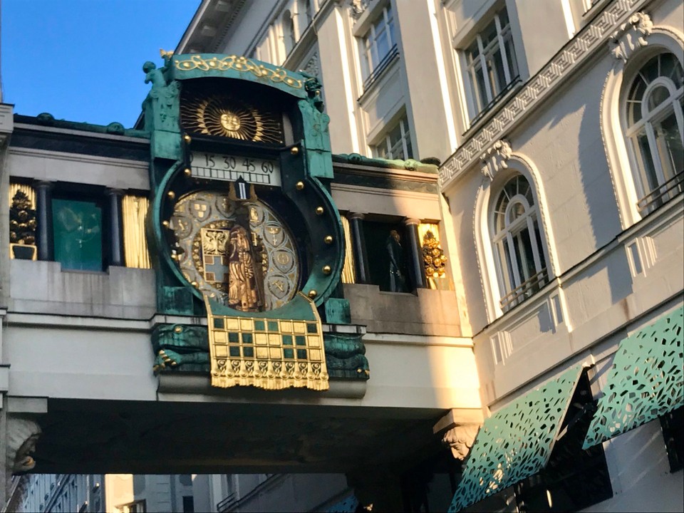 Österreich - Wien - Ankeruhr 