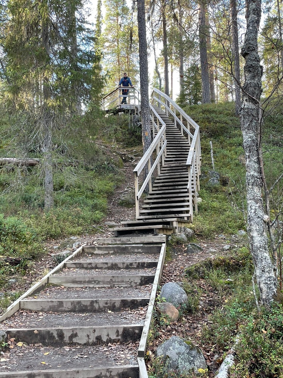 Finnland - Rukatunturi - Komfortabler Wanderweg 