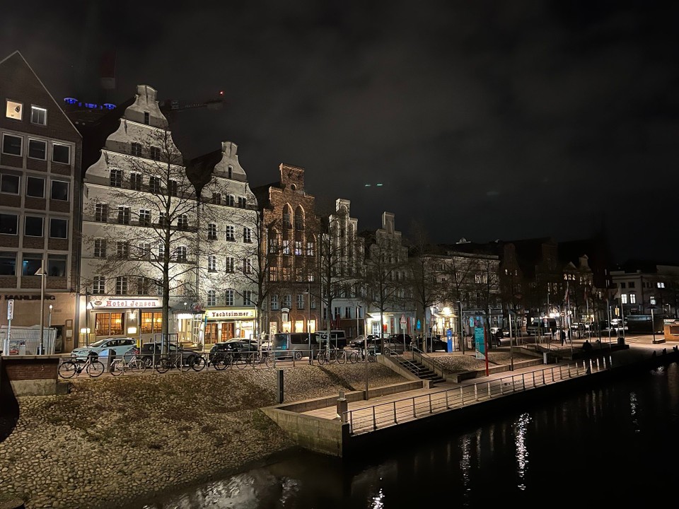 Deutschland - Lübeck - Lübeck bei Nacht