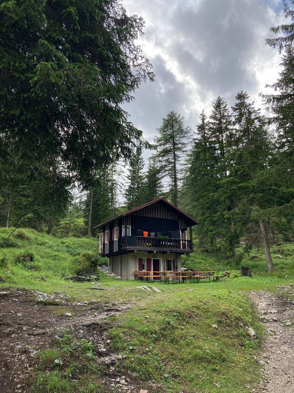 Italien - Agordo - Im dem Nebenhaus ist auch ein Schlaflager