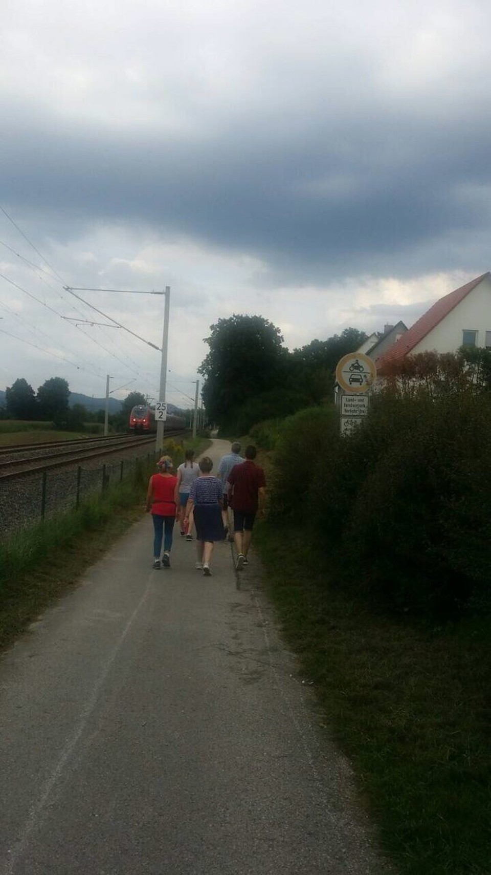 Germany - Henfenfeld - Walking to Henfenfeld Forest 