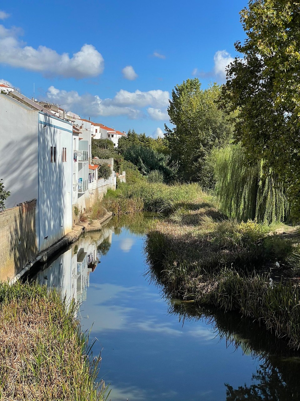 Portugal - Aljezur - Hier konnten früher mal Schiffe fahren, bevor der Fluss versandete