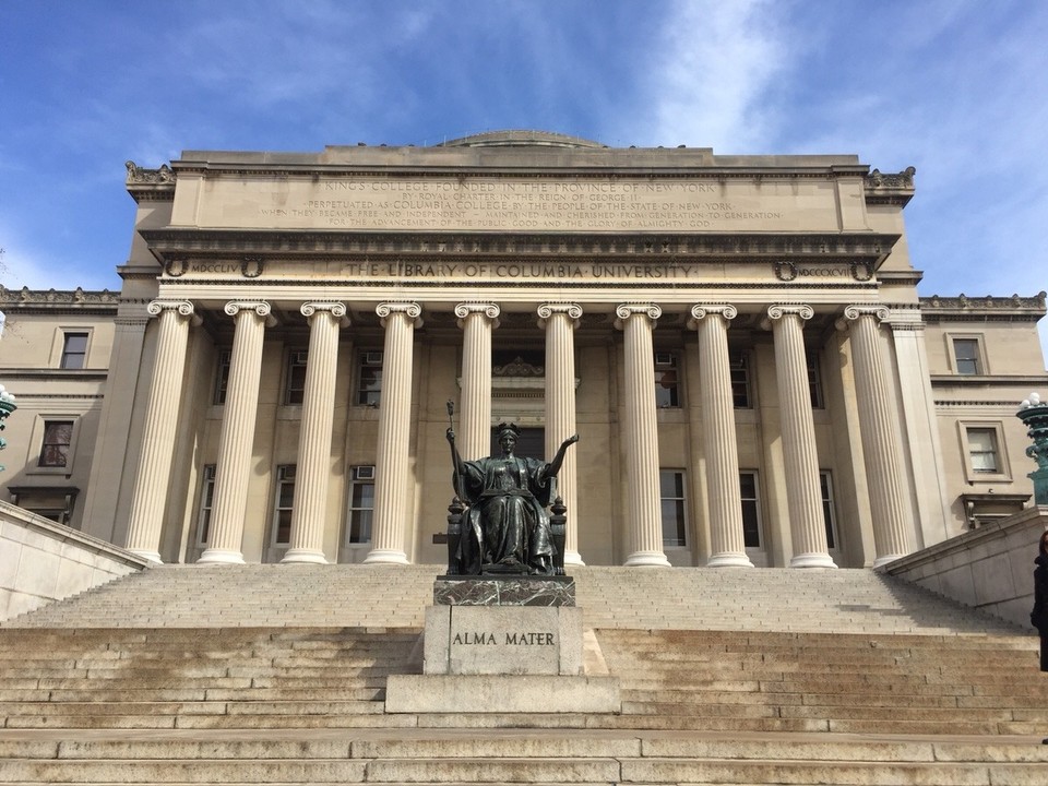 Vereinigte Staaten - New York - Library der Columbia University 