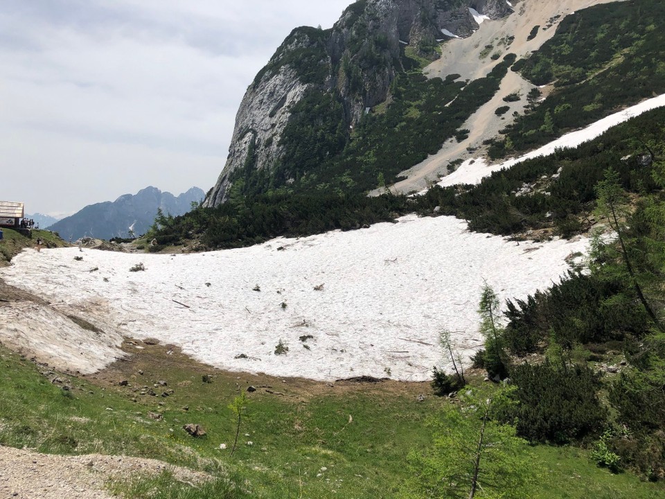 Slowenien - Kranjska Gora - Schneefelfer auf 1690 m