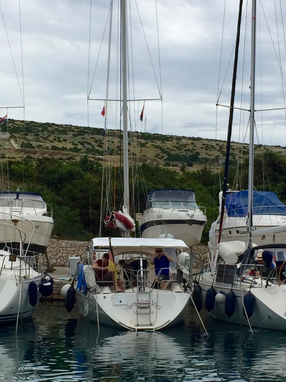 Kroatien - Ilovik - Die Veni Vedi Vici Crew