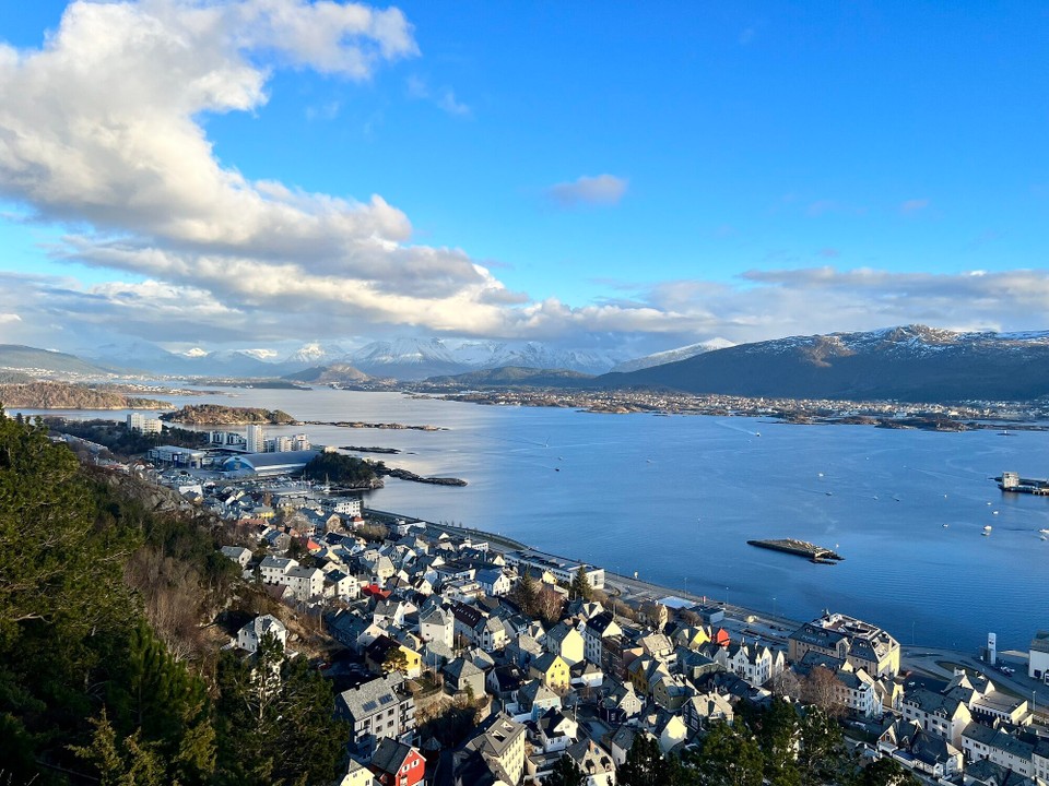 Norwegen - Ålesund - Sehr schönes Abendlicht