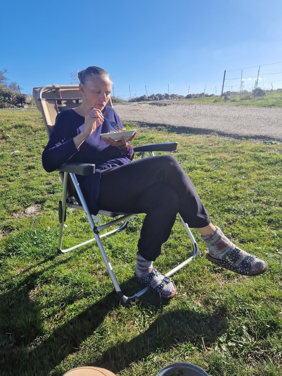 Italien - Augusta - …und essen im Freien 