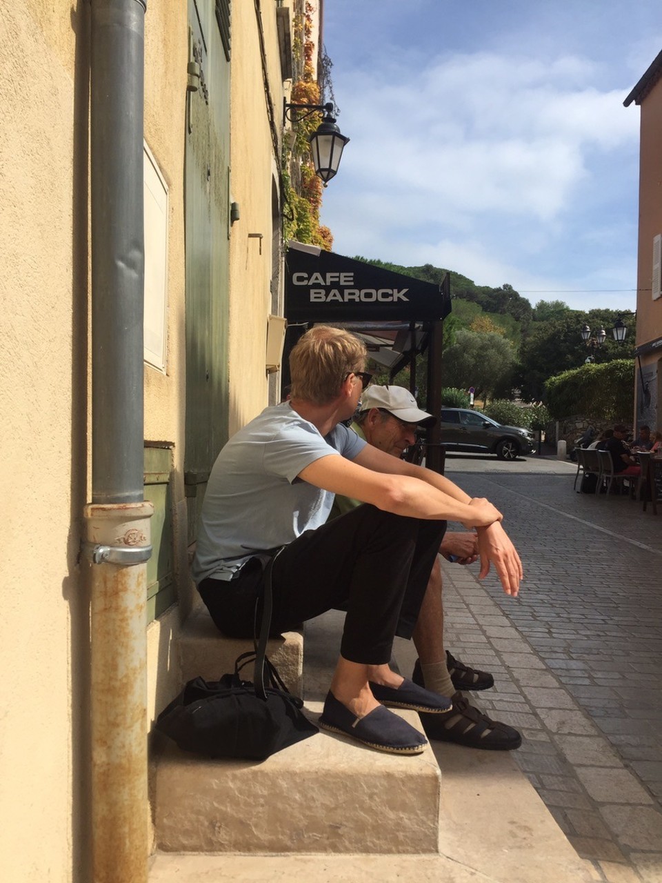 Frankreich - Saint-Tropez - Plaudern und das südliche Flair genießen....