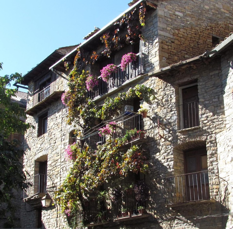 Spanien - Aínsa - Altstadt