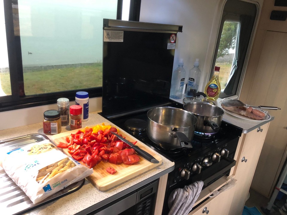 Neuseeland - Motutere - Kochen im Wohnmobil, eine logistische Herausforderung 