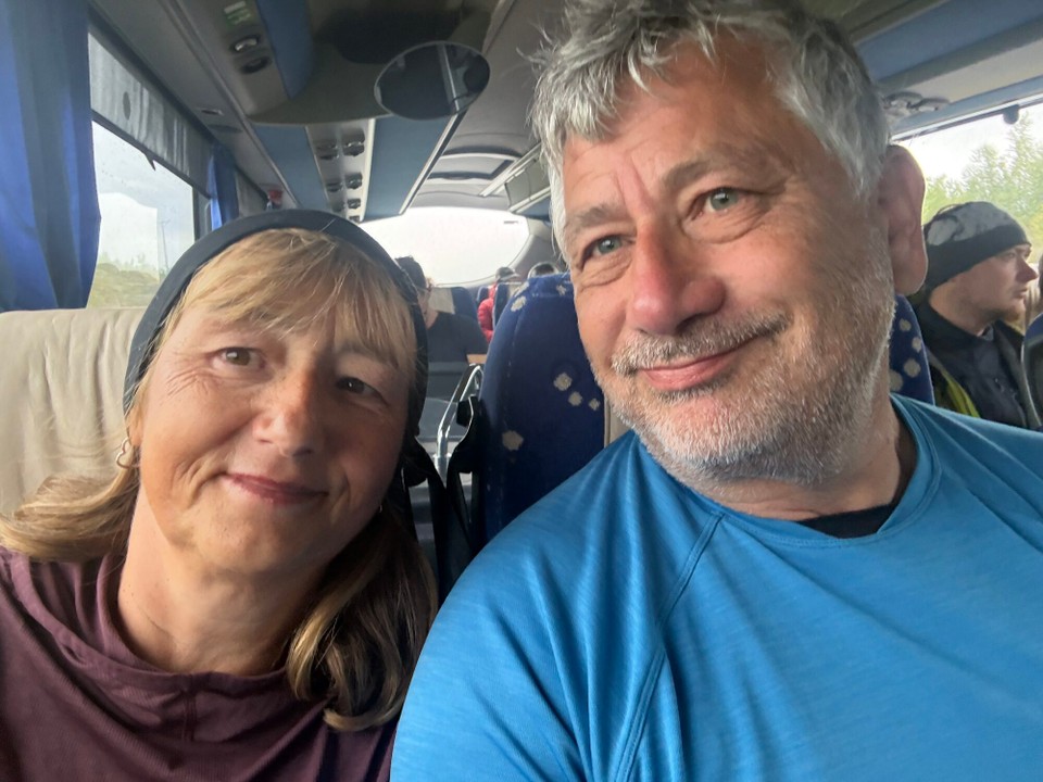 Schweden - Abisko - Wieder im Bus nach Kiruna