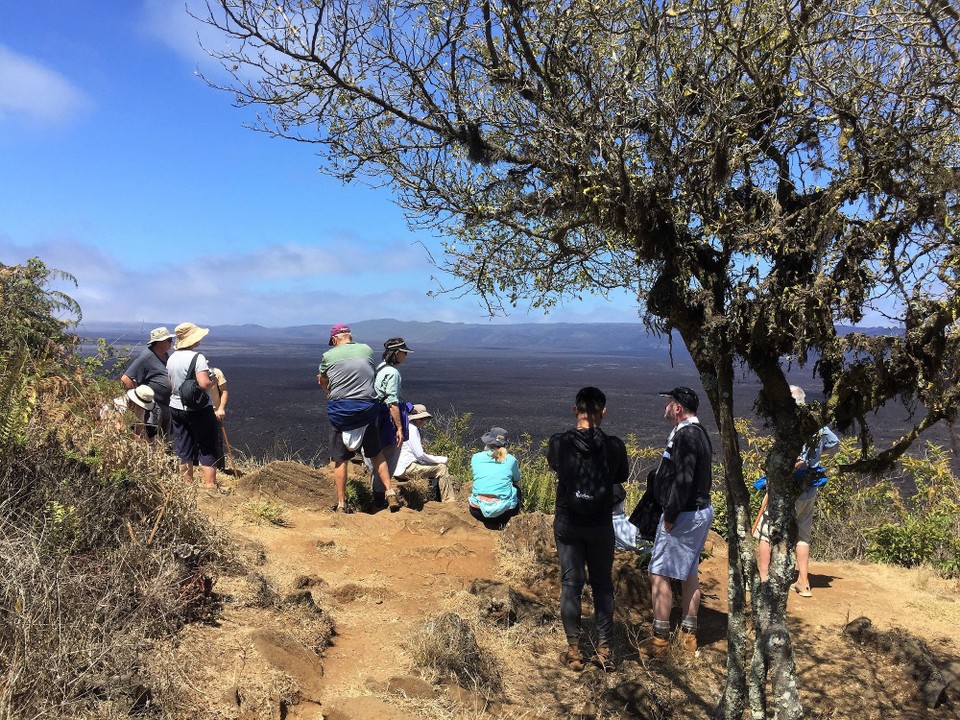 Ecuador - Isabela Island - Our group