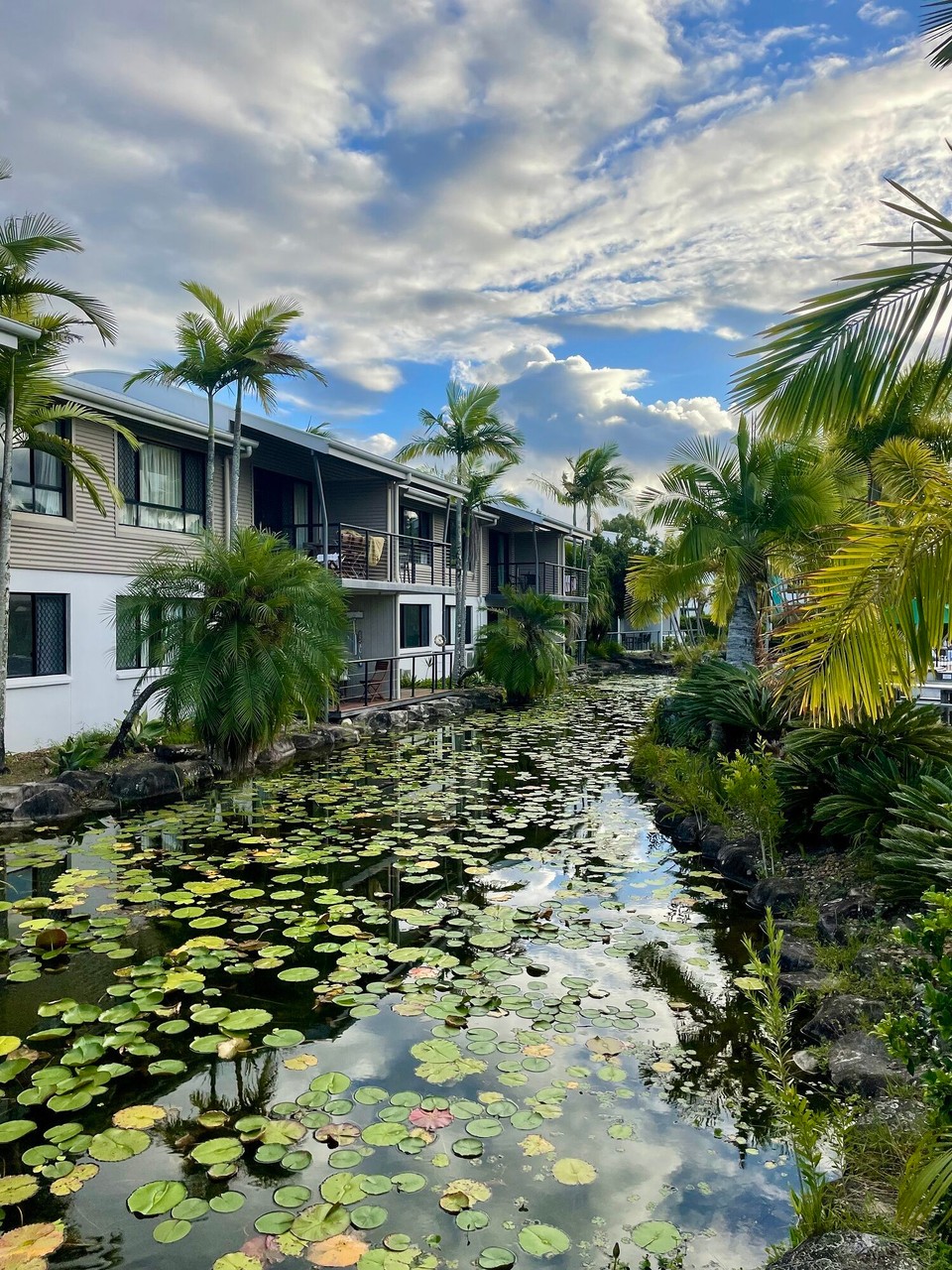 Australien - Noosaville - Zfriede i üsem Resort, Erholig isch aagseit