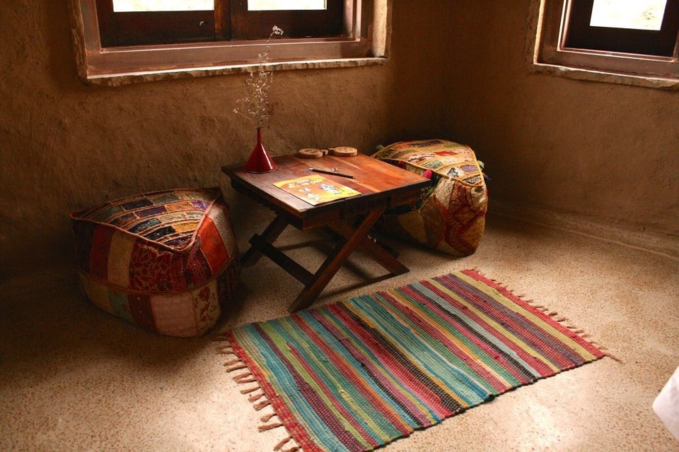 Lakshman Sagar -  - inside our hut
