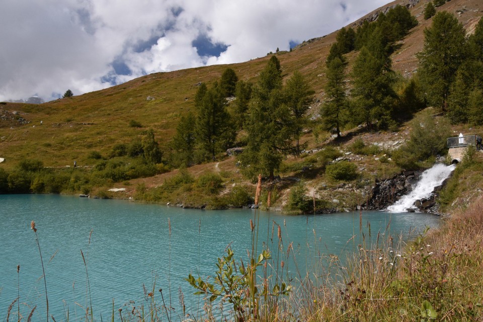 Schweiz - Zermatt - Der türkisfarbene Moosjisee