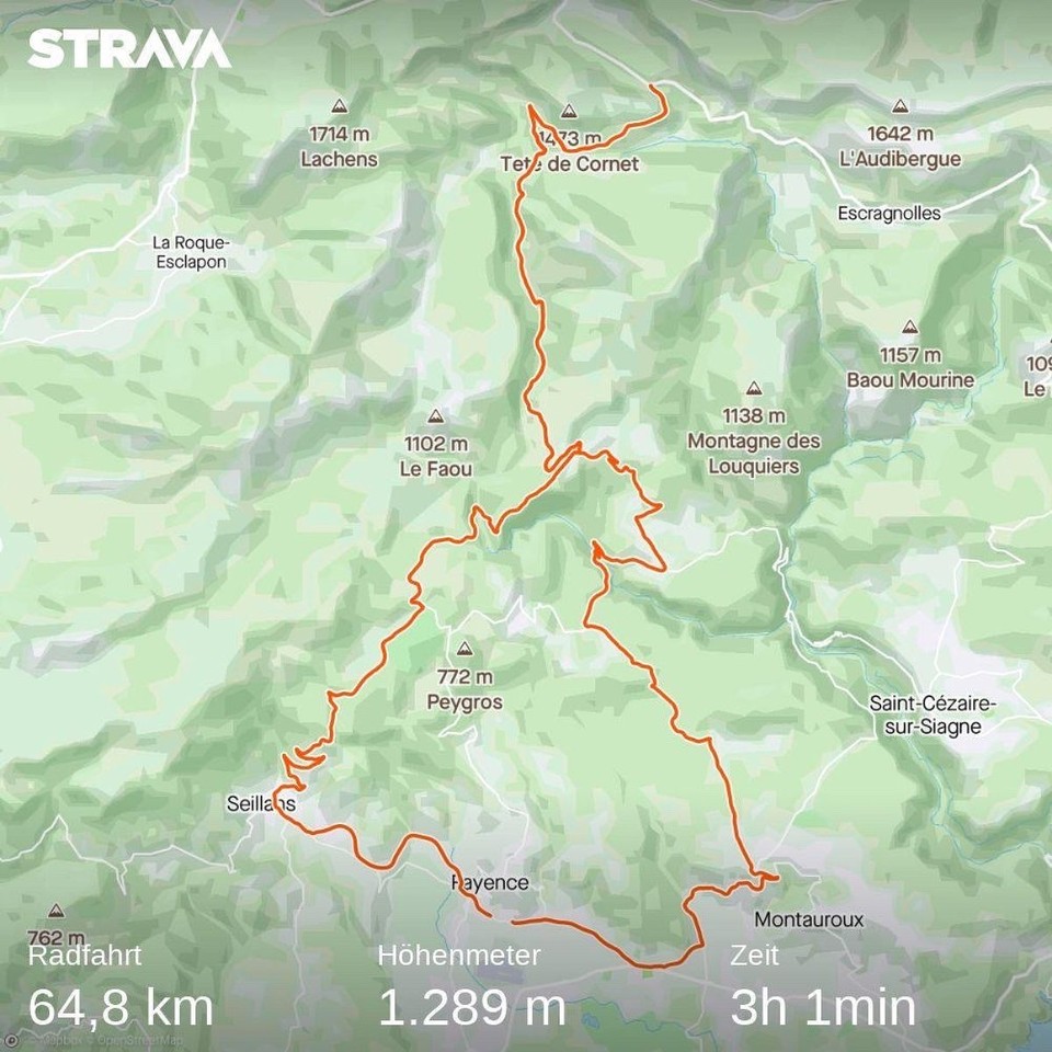 Frankreich - Séranon - 