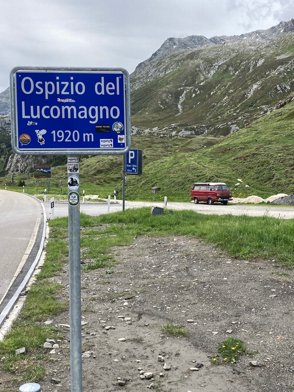 Schweiz - Tenero - Ospizio del Lucomagno (1.920 m)