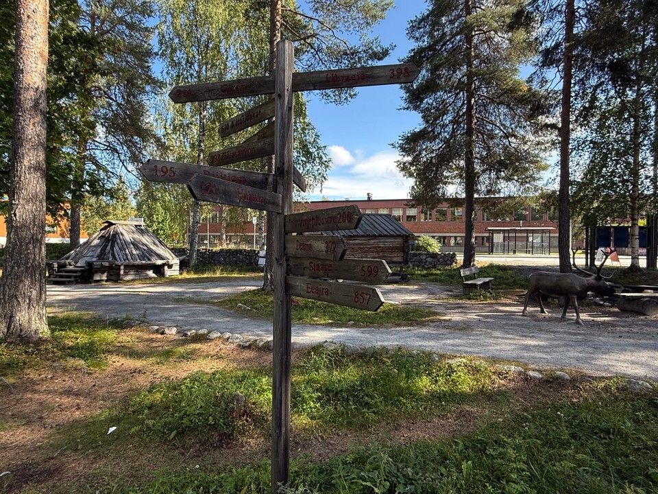 Schweden - Östersund - Hier wohnen die Sami überall