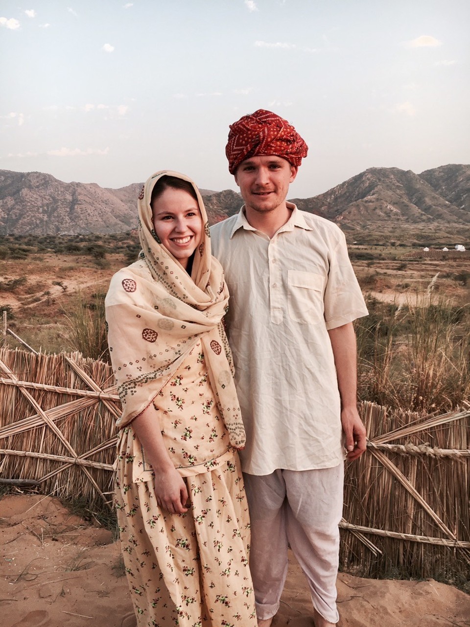 Indien - Pushkar - und traditioneller Kleidung :D