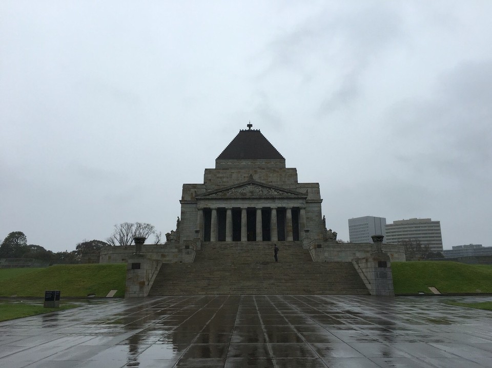 Australien - Melbourne - Das ANZAC Memorial - sehr bewegend