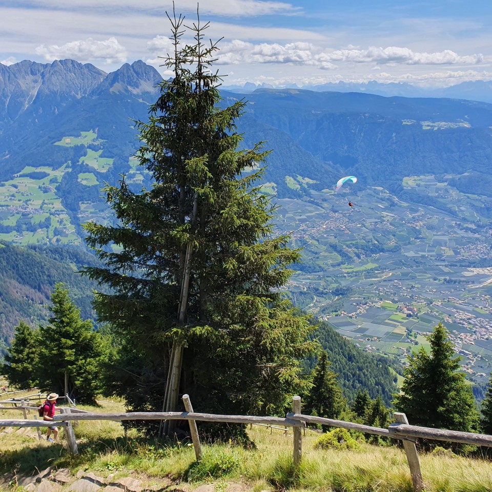 Italien - Meran - Wir gehen weiter Richtung Mutspitze.