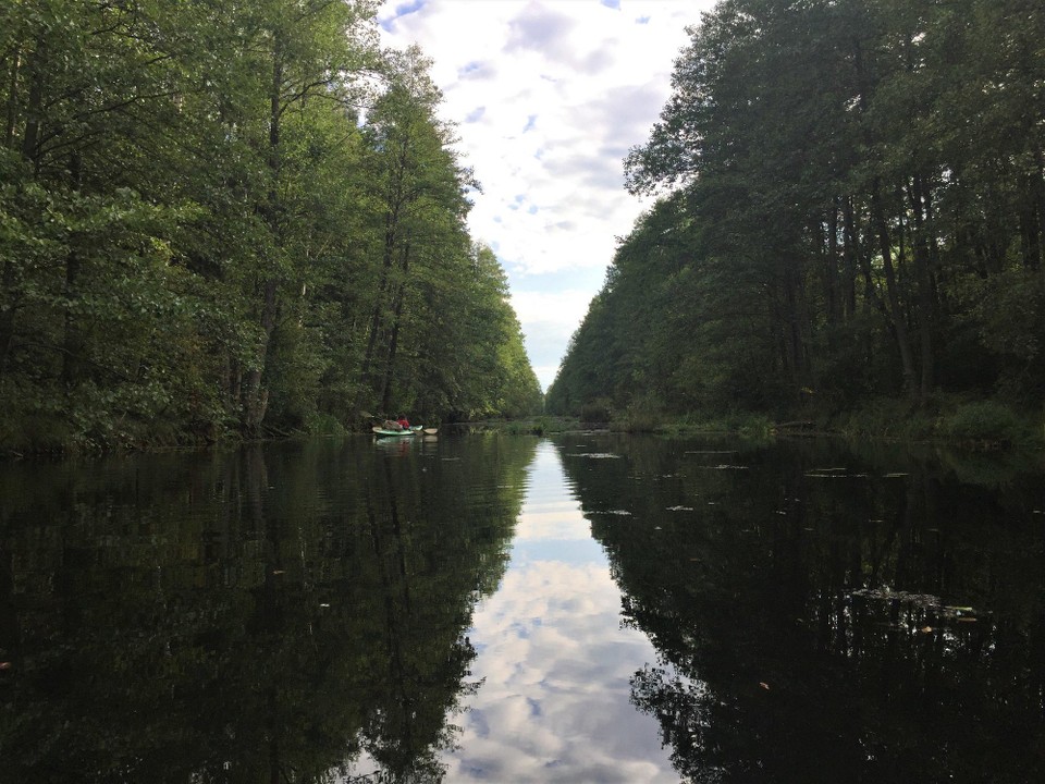 Belarus - Minsk - Kayaking view