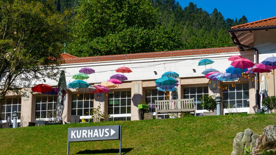 Deutschland - Bad Wildbad - Auch hier Regenschirme