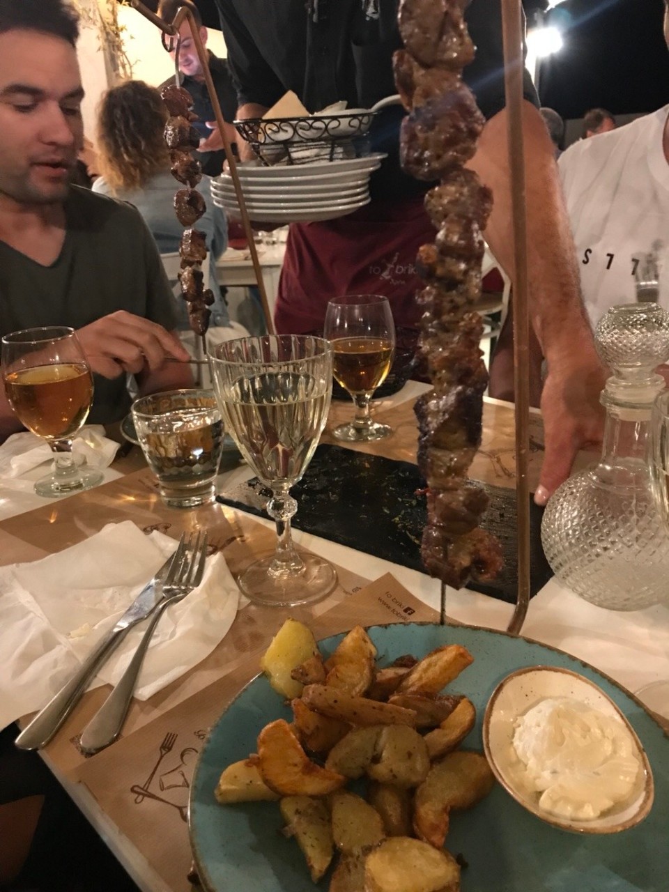Greece - Thira - Souvlaki 