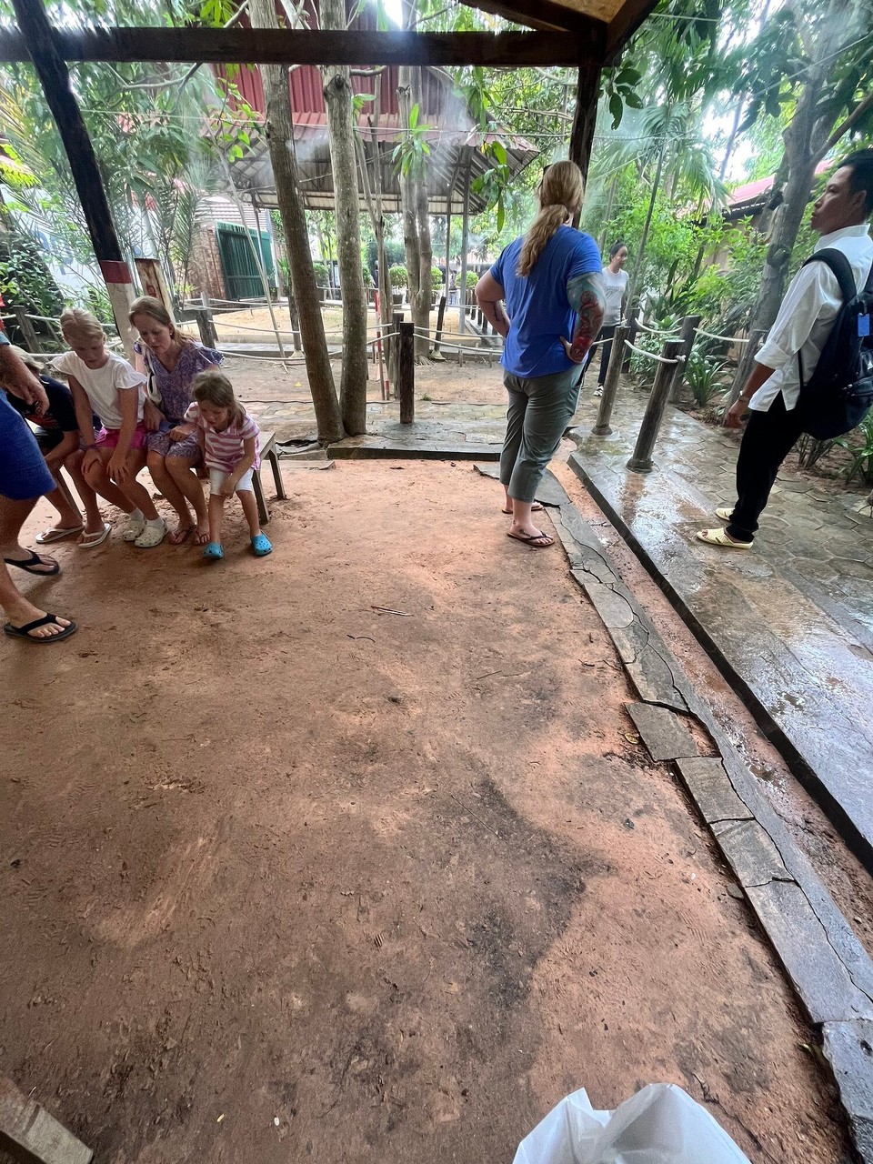 Cambodia - Siem Reap - Real life 90 day fiance couple. She was American and he was vietbameee and couldn’t speak English. It was very interesting to see ahah