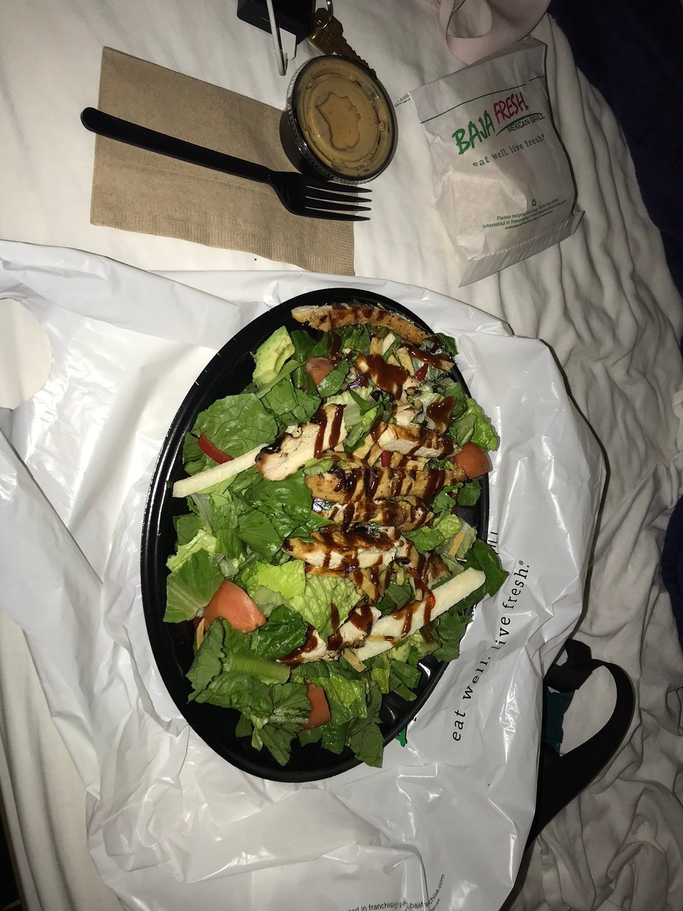 Vereinigte Staaten - Los Angeles - leckeres Abendessen. Wegen Coröni leider zu Hause