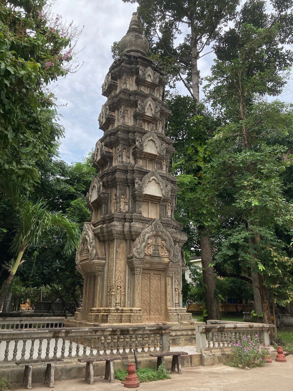 Kambodscha - Siem Reap - Wat Damnak - Vormittag noch ein kleiner Stadtrundgang