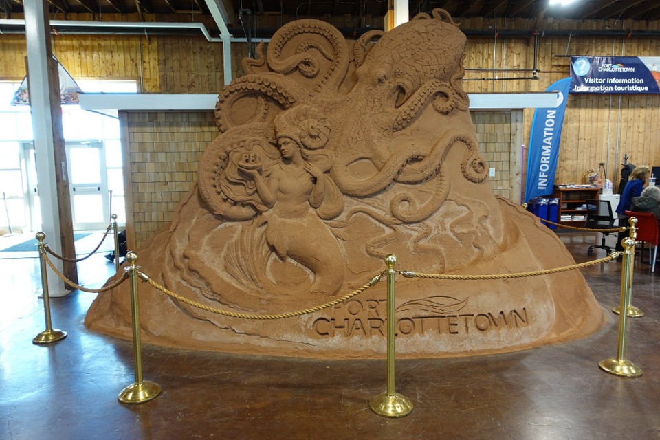 Kanada - Charlottetown - Skulptur am Hafen