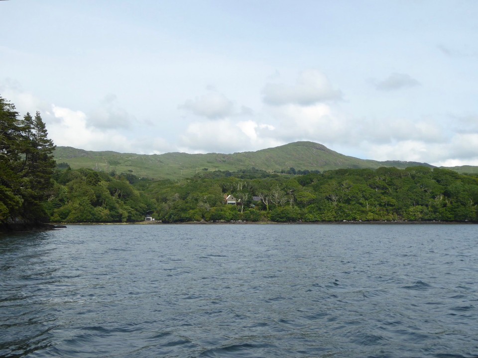 Ireland - Glengarriff - Thackeray wrote, “Within five miles around the pretty inn there is a country of the magnificence of which no pen can give an idea”. Less often quoted is his comment about the vulgar attitude of fellow tourists! We’ll find out when we go ashore.