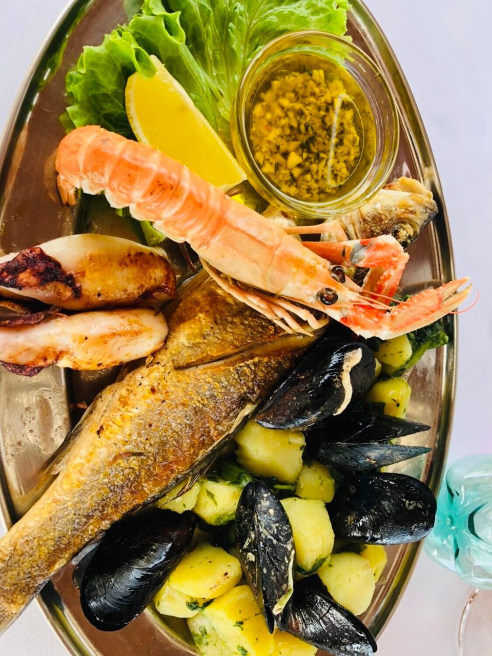 Kroatien - Umag - Lunch am Meer