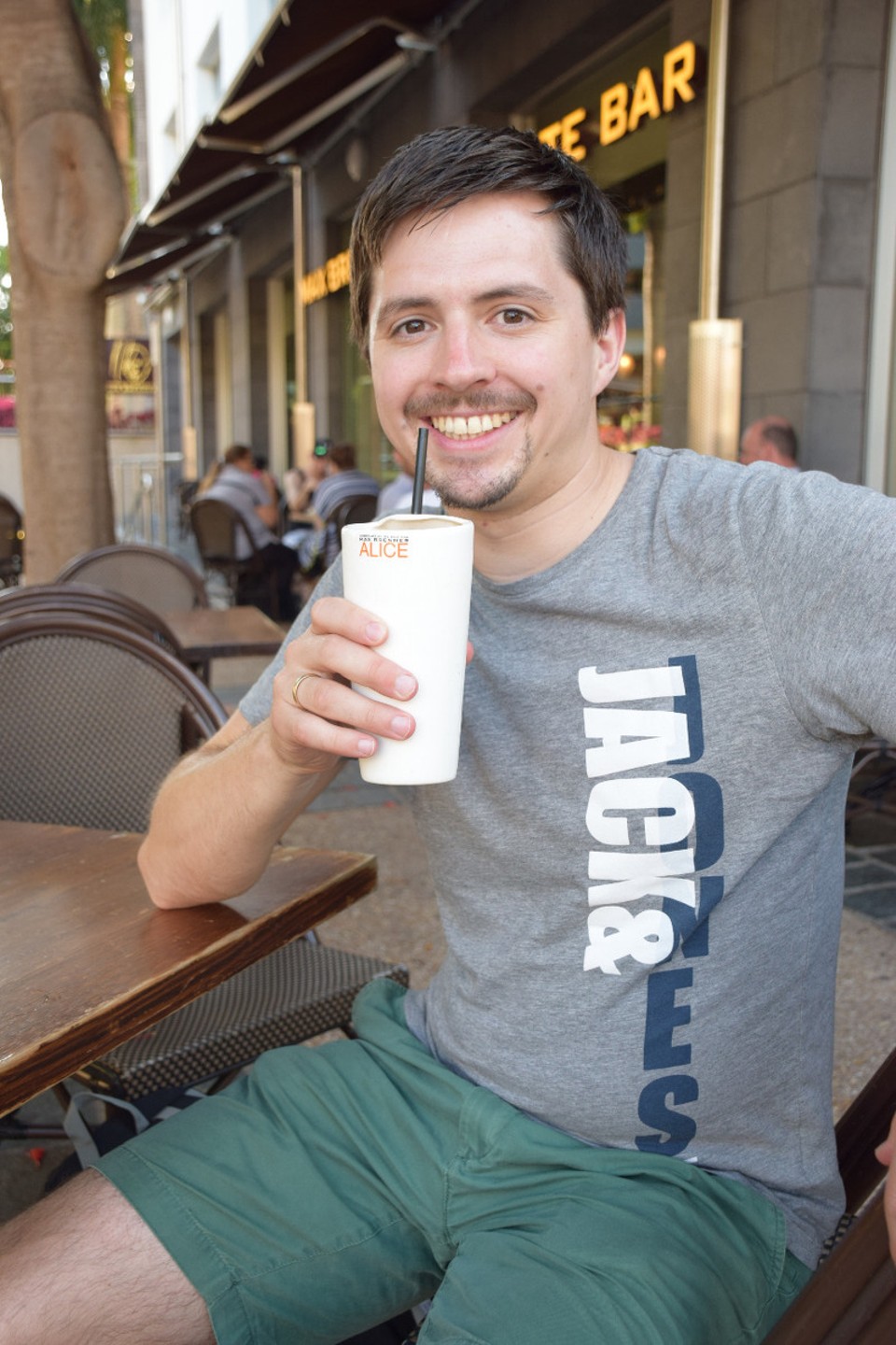 Australien - Brisbane - Peanutbutter-Milkshake!