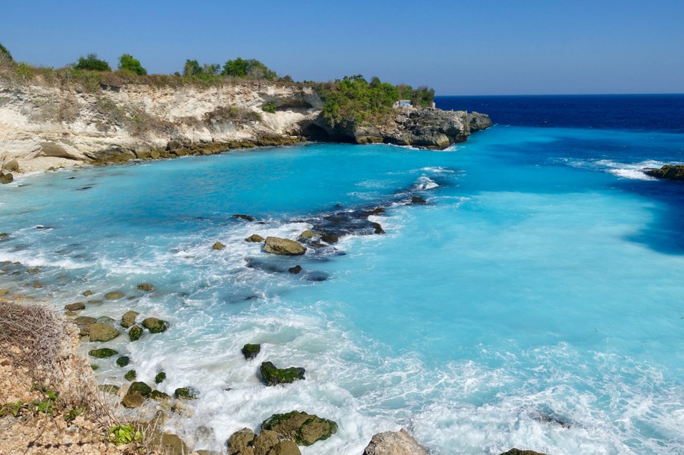 Indonesia - Lembongan island - Blue Lagoon på Nusa Ceningan